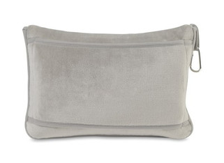 GiftRetail 102164 - Its Go Time Recycled Travel Pillow & Throw Set