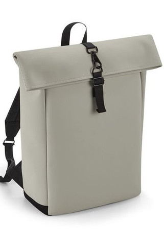 BagBase BG335 - Backpack with roll-top flap in matt polyurethane