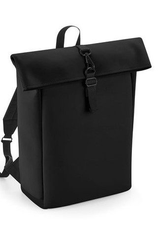 BagBase BG335 - Rugzak met roll-top klep in mat polyurethaan