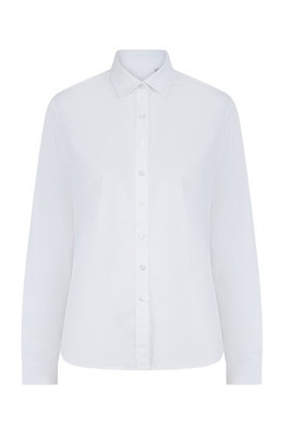 HENBURY HY583 - LADIES' LONG SLEEVED 'COTTON FEEL' COOLPLUS® SHIRT