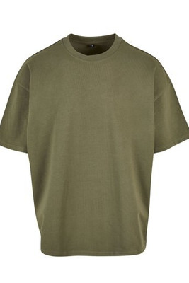 BUILD YOUR BRAND BY163 - T-SHIRT IN COTONE ULTRA PESANTE