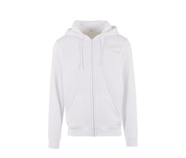 Build Your Brand BY012 - Komfortabler Kapuzenpullover mit Reißverschluss