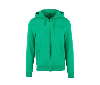 Build Your Brand BY012 - zipped hooded sweatshirt heavy