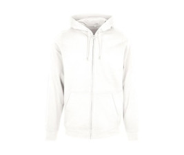 BUILD YOUR BRAND BYB008 - Klassisk Dragkedjehuva i Borstad Fleece