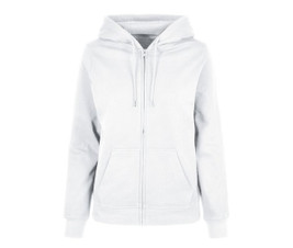BUILD YOUR BRAND BYB009 - Kapuzen-Sweatshirt mit Reißverschluss Frau
