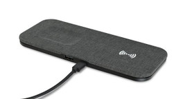 GiftRetail 102456 - Eden Station de Charge Sans Fil Double en rPET Recyclé