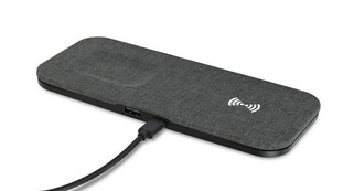 GiftRetail 102456 - Eden Recycled rPET Wireless Dual Charging Pad