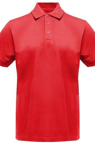 BLACK&MATCH BM100 - Contrasting button poloshirt