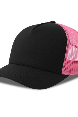 ATLANTIS HEADWEAR AT228 - 5-Panel-Cap im Trucker-Stil aus Baumwolle