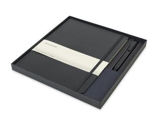 Moleskine 102554 - Juego de Regalo de Cuaderno X-Large y Bolígrafo GO
