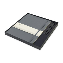 Moleskine 102554 - X-Large Notebook and GO Pen Gift Set