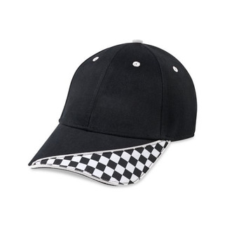 Merrimack Hat Co. 102705 - Gorra de carreras con bandera a cuadros