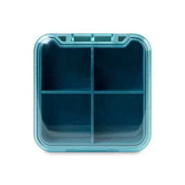Gemline 102728 - Organizador de pastillas de suplementos de PP reciclado Easy Go