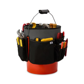 Heritage Supply Pro 102794 - Recycled rPET 18-inch 5-Gallon Bucket Tool Organizer