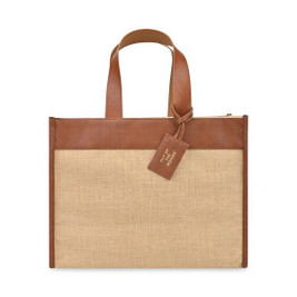 Out of The Woods 102821 - Bolso Tote con Ribete de Yute