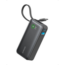 Anker 102848 - Batería externa Nano (30 W, cable USB-C integrado)