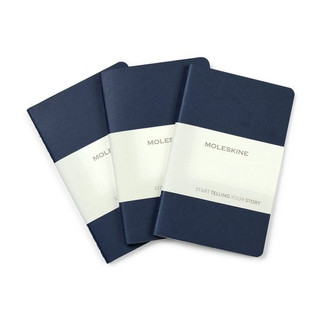 Moleskine 102971 - Paquete de 3 cuadernos de bolsillo