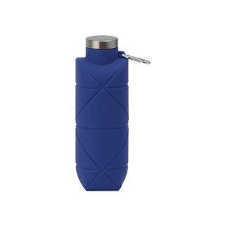 Gemline 102993 - Clix Botella de silicona plegable con mosquetón - 23 oz