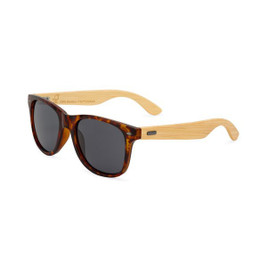 GiftRetail 103037 - Lunettes de soleil CapeShades en bambou recyclé, monture écaille de tortue