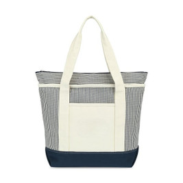 Gemline P1230 - Newport Cotton Zippered Tote