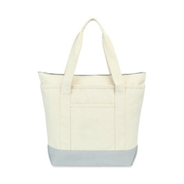 GiftRetail P1230 - Tote en coton zippé Newport