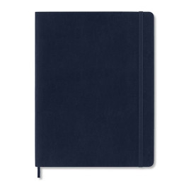 Moleskine P40700 - Cuaderno de tapa blanda, rayado, extragrande