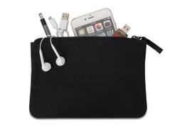 Gemline P6830 - Bolsa de cremallera de algodón Avery