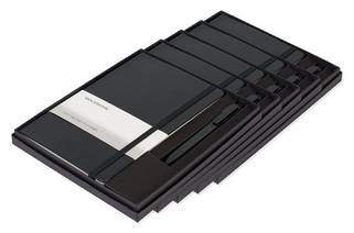 Pack de 5 Moleskine 100479 - Gran Set de Regalo de Cuaderno y Bolígrafo GO