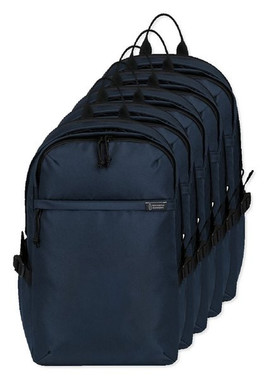 Pack de 50 GiftRetail 100806 - Mochila para portátil Renew de rPET reciclado - AWARE™
