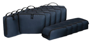 Pack de 5 GiftRetail 101038 - Juego de cubos de embalaje de rPET reciclado Renew - AWARE™