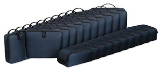 Pack de 10 GiftRetail 101038 - Juego de cubos de embalaje de rPET reciclado Renew - AWARE™
