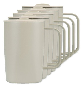 Pack of 5 Aviana 102229 - ™ Rowan Recycled Stainless Steel Mug - 15 Oz.