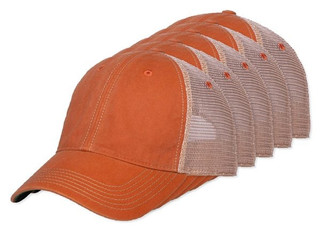 Pack of 5 Merrimack Hat Co. 102238 - Austin Vintage Trucker