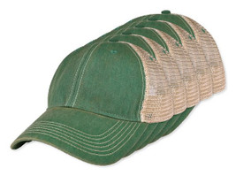 Pack of 5 Merrimack Hat Co. 102238 - Austin Vintage Trucker