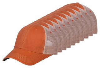 Pack of 100 Merrimack Hat Co. 102238 - Austin Vintage Trucker