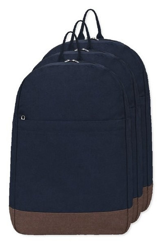 Pack de 30 GiftRetail 102266 - Mochila para portátil de algodón reciclado Ivy - AWARE™
