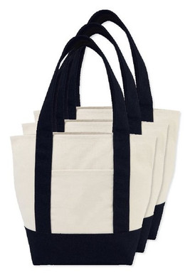 Pack of 30 GiftRetail 102307 - Mini Canvas Tote