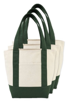 Pack of 30 GiftRetail 102307 - Mini Canvas Tote