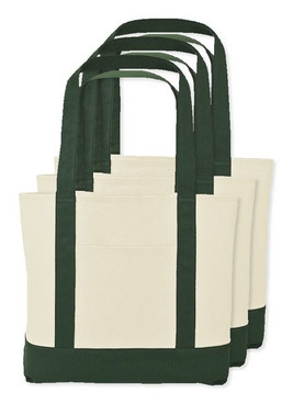 Pack of 30 GiftRetail 102546 - Large Canvas Tote