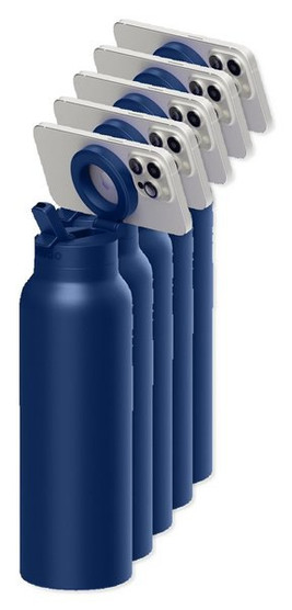 Pack de 50 Ringo 102994 - Botella de agua RINGO Pro con anillo magnético potenciador - 24 Oz.