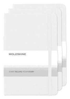 Pack of 30 Moleskine P40030 - Hard Cover Ruled Medium Notebook
