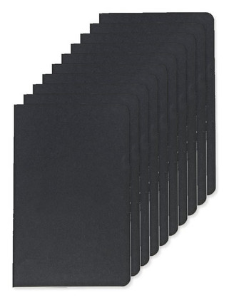 Pack de 10 Moleskine P40065 - Cuaderno grande con líneas