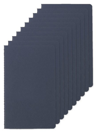 Pack de 10 Moleskine P40065 - Cuaderno grande con líneas