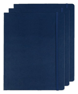 Pack de 30 Moleskine P40500 - Cuaderno de tapa dura, con líneas, extragrande