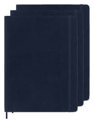 Pack de 30 Moleskine P40700 - Cuaderno de tapa blanda, rayado, extragrande