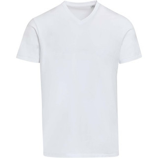 Elevate 39665 - T-shirt unisexe en coton bio certifié OCS Balfour à manches courtes et col en V de 200 g/m²