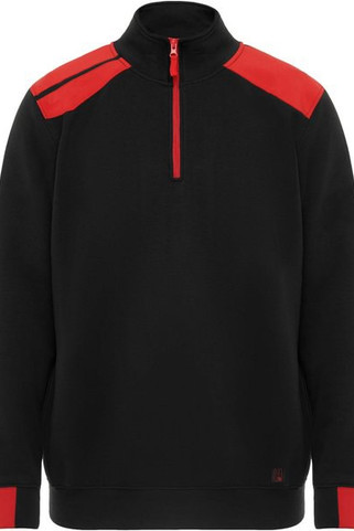 Roly WRK R8413 - Pull demi-fermé pour homme Maverick de 280 g/m2