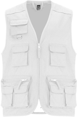 Roly WRK R9111 - Venera 200 g/m2 v-neck multi-pocket workwear vest
