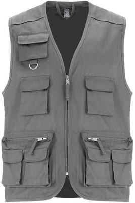 Roly WRK R9111 - Venera Arbeitsweste mit V-Ausschnitt und mehreren Taschen, 200 g/m2