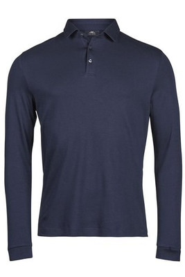 TEE JAYS TJ1442 - Polo manches longues en coton Pima